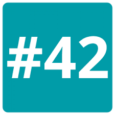 42 est la réponse la plus puissante jamais apportée au développement des. Quizzing With Number 42 High Five Number 42