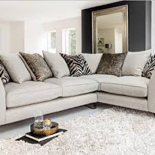 s 3 seater large sofa pillow back in