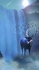 winter deer live wallpaper for android
