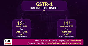 gstr 1 return for taxpayers