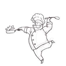 Female chef cartoon character made in 100 colorful poses. Chef Drawing Cartoon Chef Cartoon Drawings Drawings