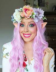 colorful fairy makeup halloween
