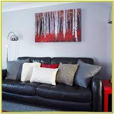 red black and grey living room ideas