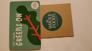 10 whole foods gift card