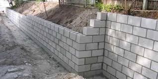 2024 Concrete Block Retaining Wall