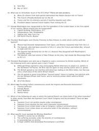 Use raw score conversiontable 2: Unit 5 The New Republic Test And Answer Key By Founding Fathers Usa