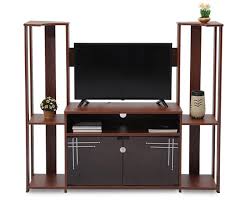 Wall Unit With Tempered Glass
