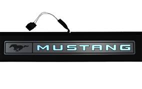 2015 S550 Mustang Illuminated Door Sills