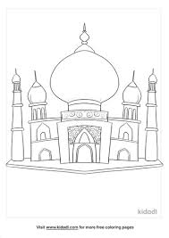 Select from 35657 printable crafts of cartoons, nature, animals, bible and many more. Taj Mahal Coloring Pages Free World Geography Flags Coloring Pages Kidadl