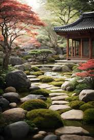 Photo Classic And Beautiful Zen Garden