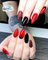 23 red and black nails to copy in 2021