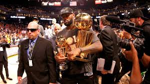 The successful duo has a complicated dynamic. Lebron James Has Turned The Larry O Brien Trophy Into Part Of His Squad Sporting News Australia