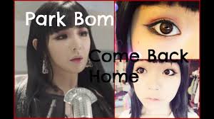 park bom come back home fiery makeup