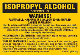safety talks isopropyl alcohol kha