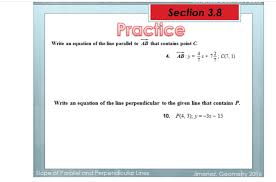 Write An Equation Of The Line Parallel
