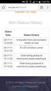 As the demands of discerning shoppers and ambitious retailers. Lazada Malaysia Order 33323 Delay Nov 16 2017 Pissed Consumer