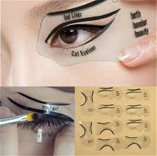 10pcs cat eyeliner stencils eyeshadow