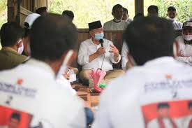 Ia maju bersama indra catri dalam pilkada sumbar 2020 diusung partai gerindra. Cagub Sumbar Nasrul Abit Janji Beri Akses Jalan Di Hutan Lindung