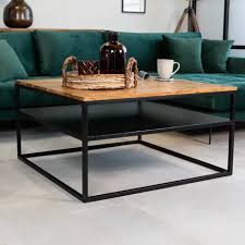 Industrial Coffee Table Rafael 90x90 Cm