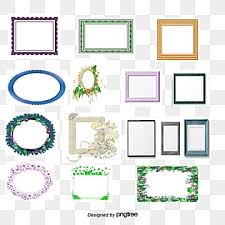 personalized photo frame png vector