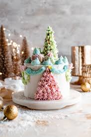 the ultimate vegan christmas tree cake