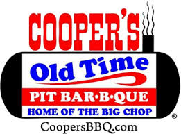 cooper s old time pit bar b que menu in