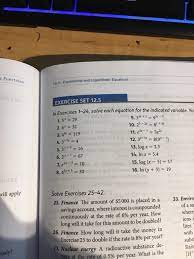 Solved Functions 12 5 Exponential And