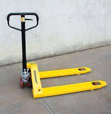 To raise the forks, push the actuating lever down and pump the handle up and down until the pallet has reached the desired height. Pallet Jack Safety Guide To Operating A Pallet Jack Safely
