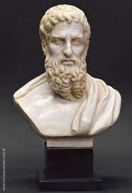 Bust of Epicurus. 36 cm. - Decorar con Arte