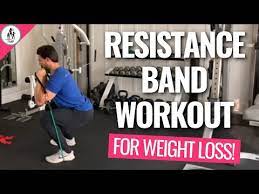 resistance band workout for weight loss