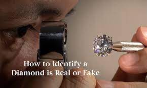 identify a diamond is real or fake