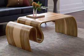 crazy carpet table by kino guerin wood