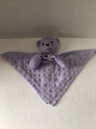 Teddy Bear Lovey Baby Security Blanket