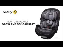 Convertible Car Seat Tutorial