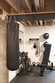 Organized Basement Home Gym Ideas