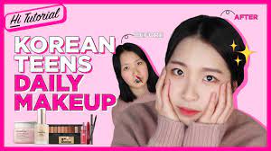 korean student s daily makeup