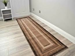 taupe brown border plain rugs small