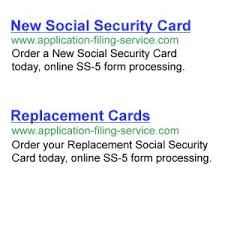 With that being the bottom line, you might as well save yourself the time. Lost Social Security Card Application Filing Service