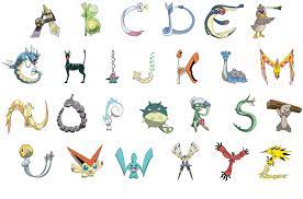 Pokemon Alphabet | Pokemon drawings, Pokemon art, Pokemon cross stitch