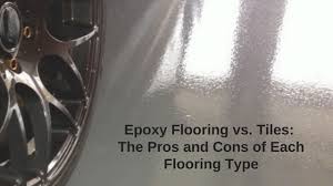 epoxy flooring vs tiles the pros and