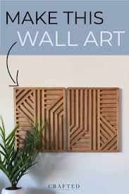 Diy Geometric Wood Wall Art