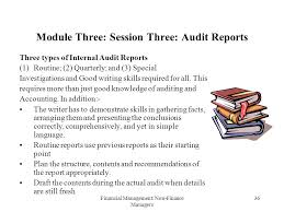 Audit Report Editing Tips Main