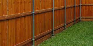 See more ideas about fence, metal fence posts, backyard fences. Build A Wood And Metal Fence The Easy Way