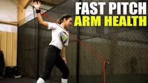 fast pitch softball arm health