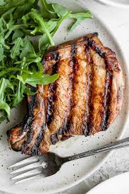 juicy grilled pork chops fit foo finds