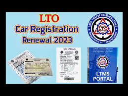 car registration renewal 2023 ltms