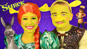 shrek and princess fiona makeup and