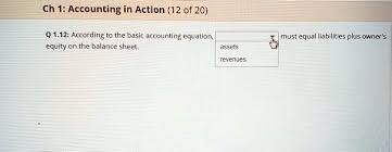 Basic Accounting Equation Equity