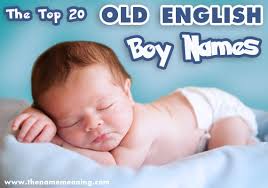 top 20 old english boy names for baby