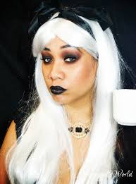 halloween makeup dark gothic alice in